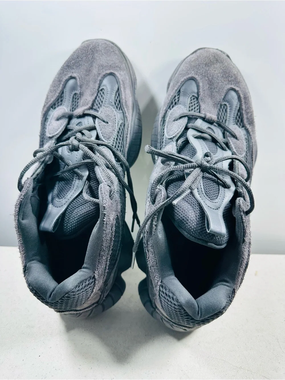 Adidas Yeezy 500 Utility sneakers, size 13 no insoles